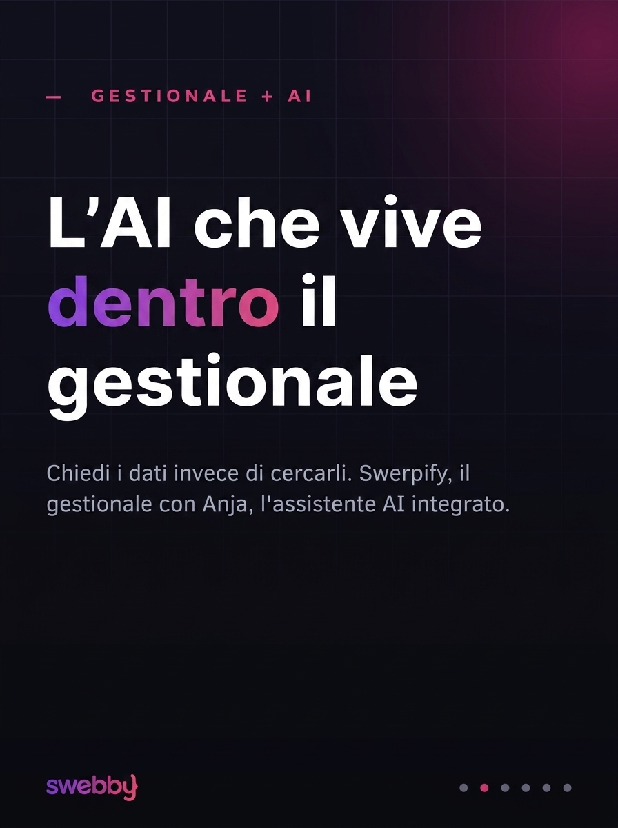 L'AI che vive dentro il gestionale: cosa cambia davvero per una PMI